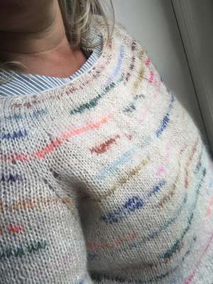 Stocklot sweater - min lækre restestrik